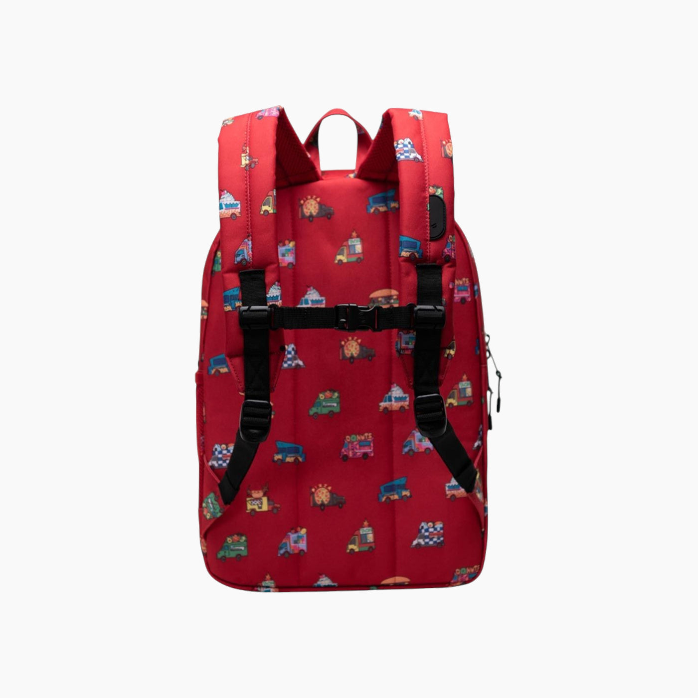 Herschel Heritage Youth X-Large Backpack in Food Trucks Mars Red - front view