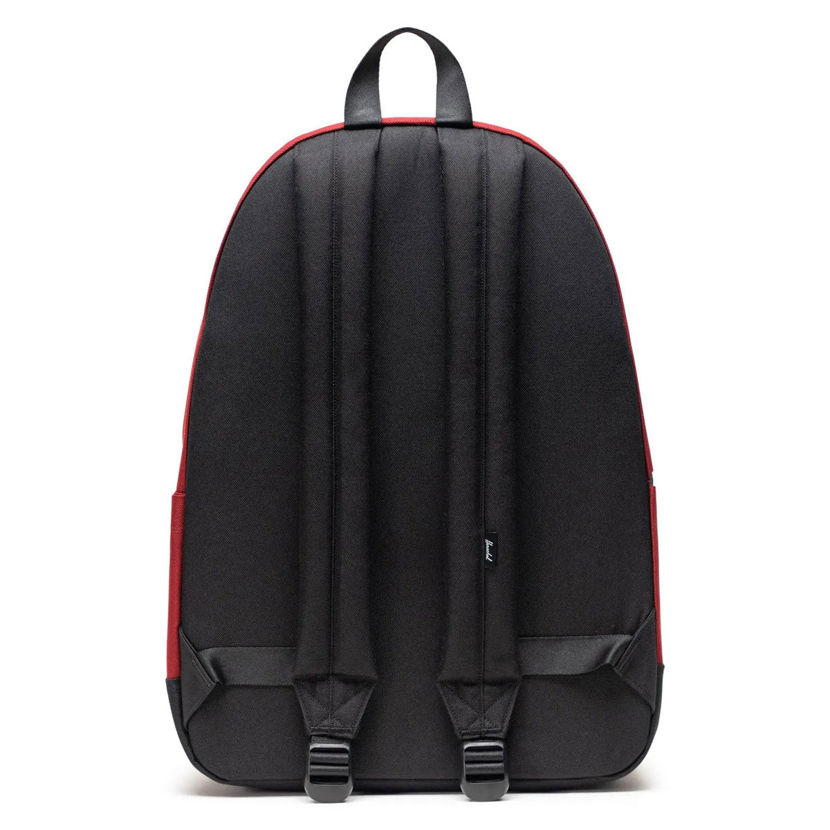Herschel Classic XL Backpack in Varsity Burgundy, 30L, side view