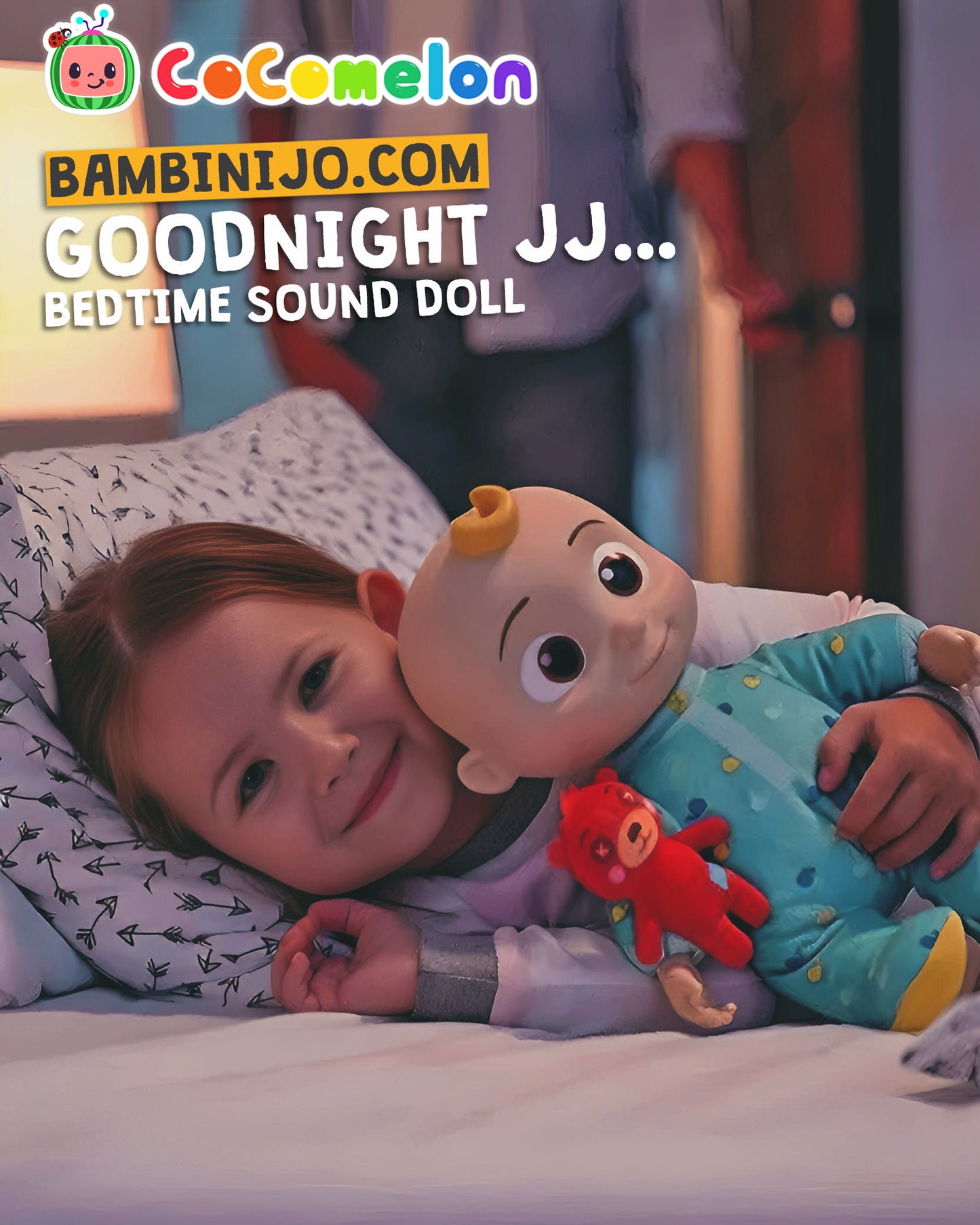 Cocomelon Bedtime Jj Sound Doll
