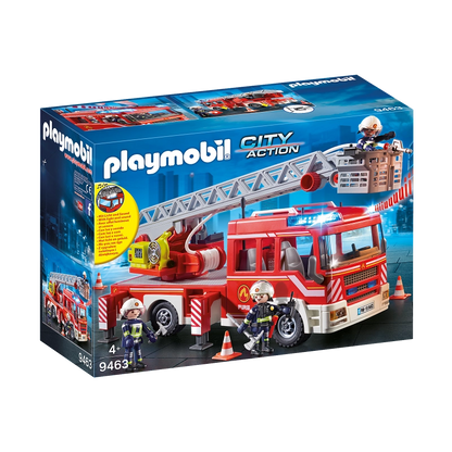 Playmobil - Fire Ladder Unit- 89 Pcs | 4Y+