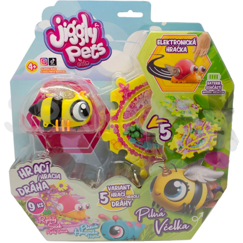 Jiggly Bugs Yellow Bee play set