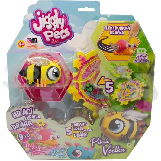 Jiggly Bugs Yellow Bee play set