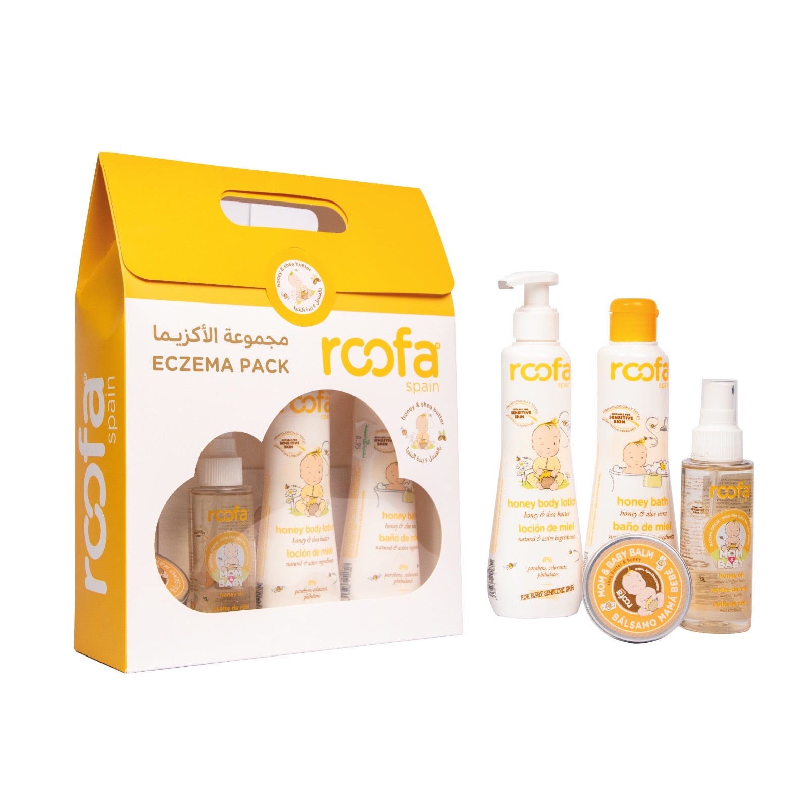 Roofa - Honey and Shea Butter | Eczema Pack Roofa - Honey and Shea Butter | Eczema Pack
