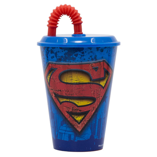 Stor - Easy Sport Tumbler with Lid - 430ml | SUPERMAN