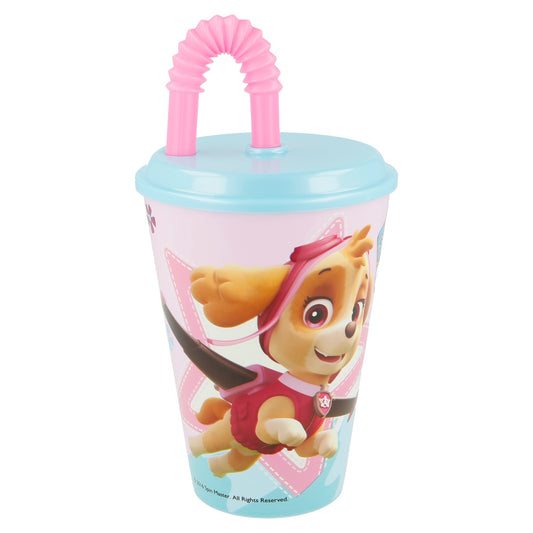Stor - Easy Sport Tumbler with Lid - 430ml | PAW PATROL GIRL
