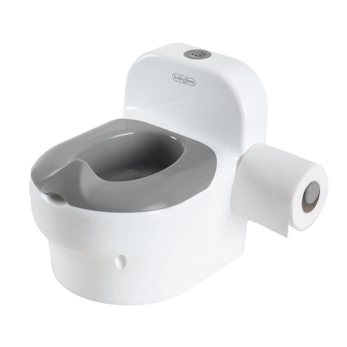 BabyJem Potty Training with Flush Sound White