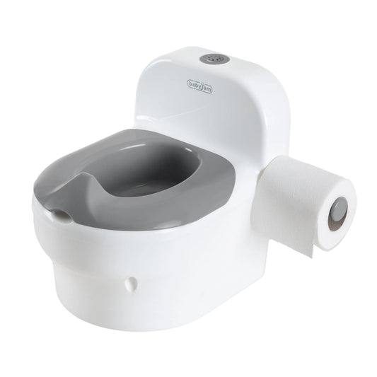 BabyJem Potty Training with Flush Sound White