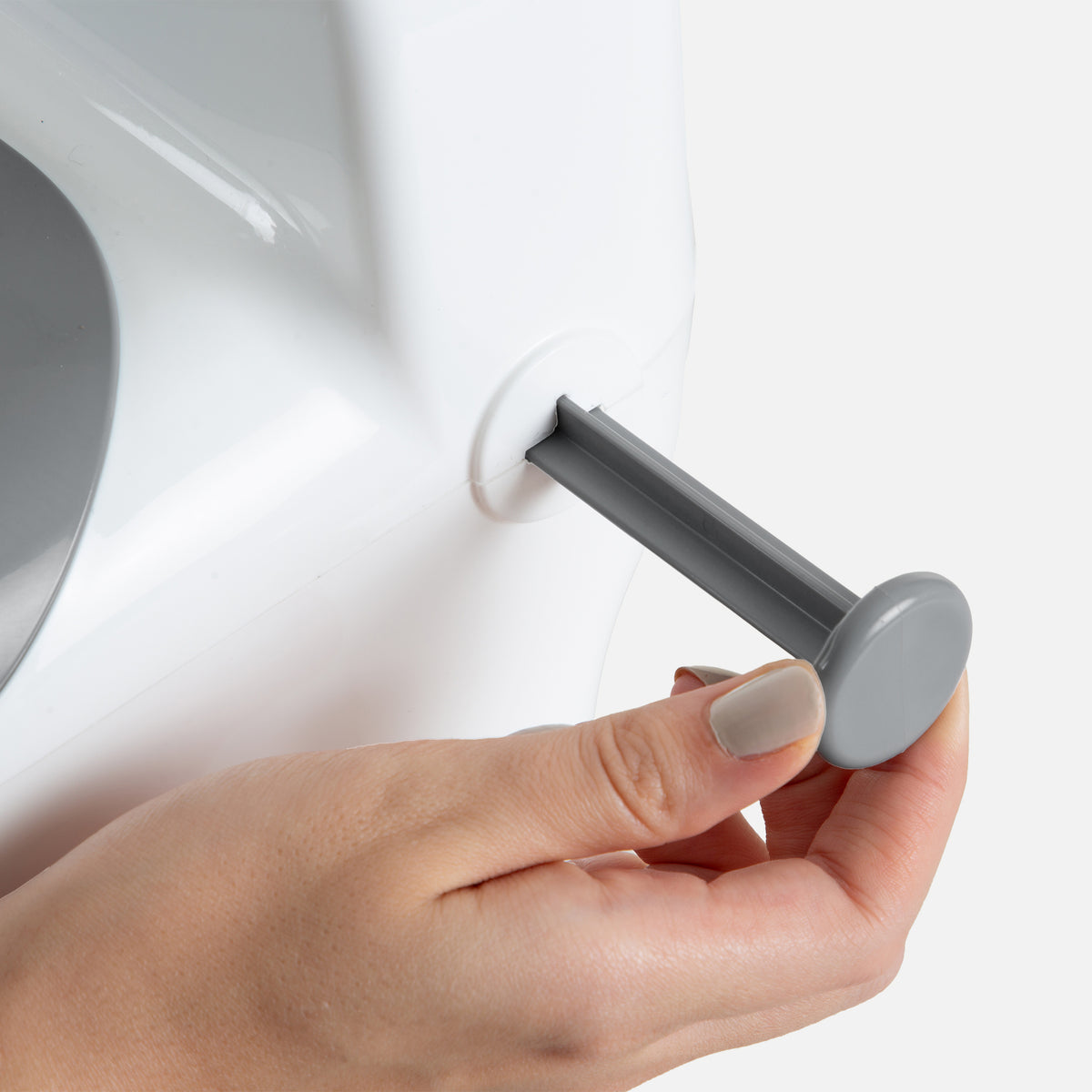 BabyJem Potty Training with Flush Sound White