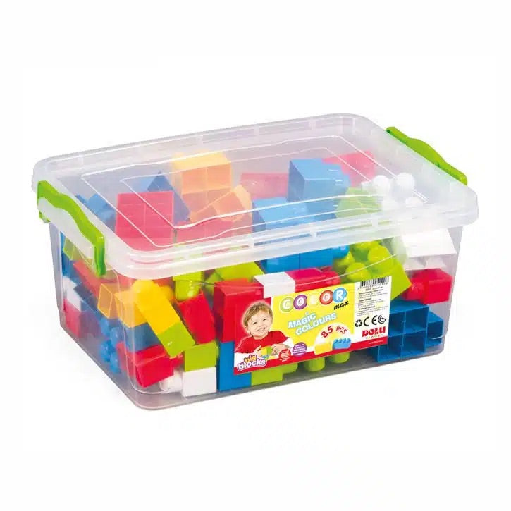 Dolu - BIG BLOCKS IN PLASTIC BOX 85 PCS Dolu - BIG BLOCKS IN PLASTIC BOX 85 PCS