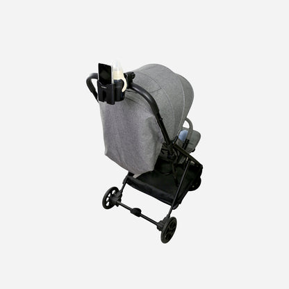BabyJem 2-in-1 Stroller Cup Holder Black