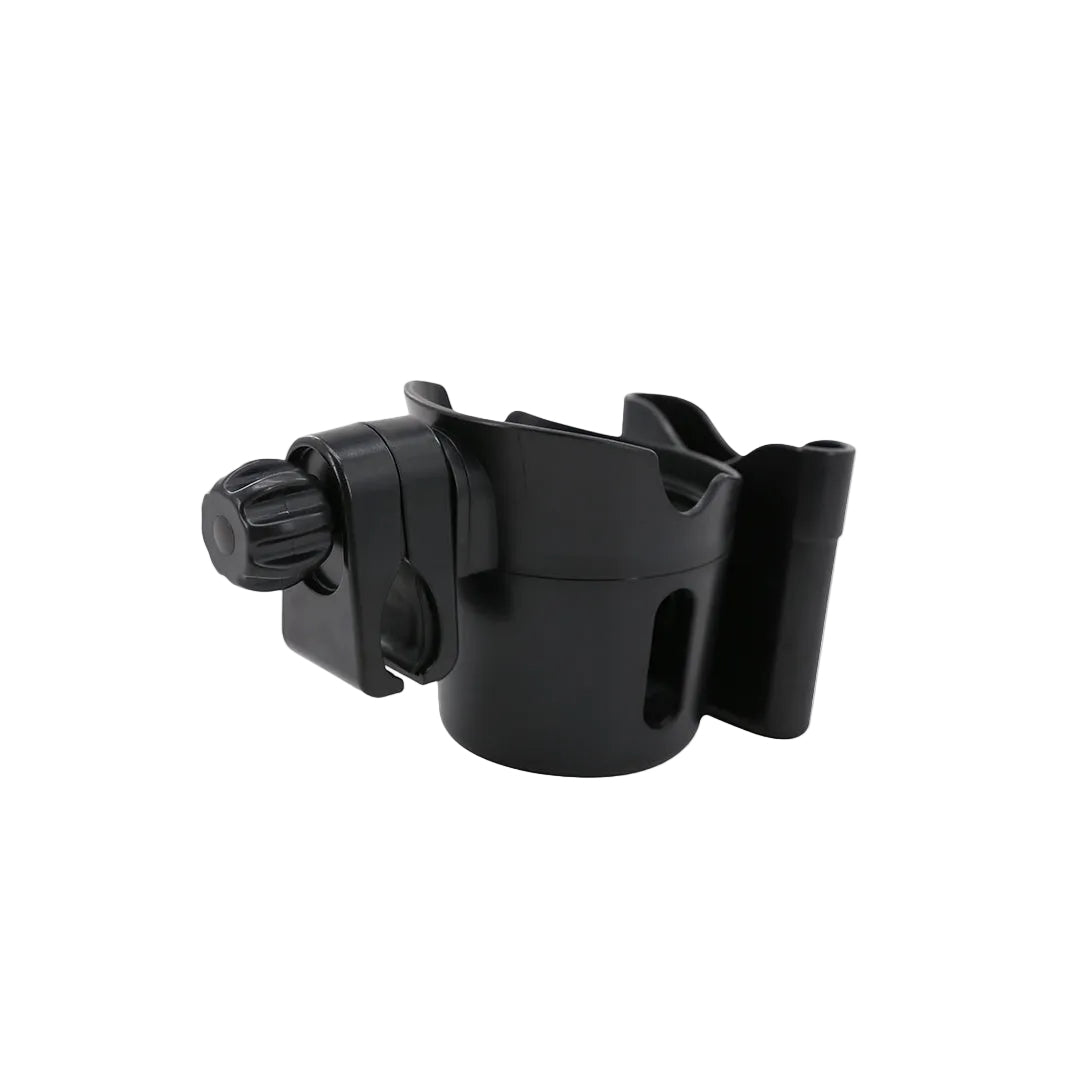 BabyJem 2-in-1 Stroller Cup Holder Black