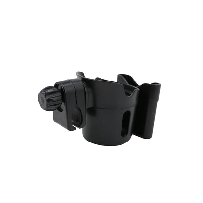 BabyJem 2-in-1 Stroller Cup Holder Black
