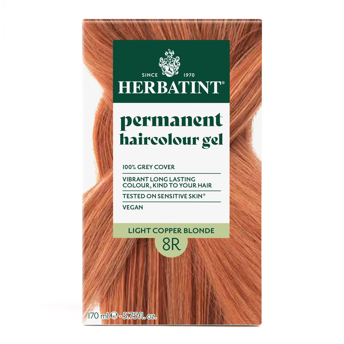 Herbatint 8R Light Copper Blonde box front