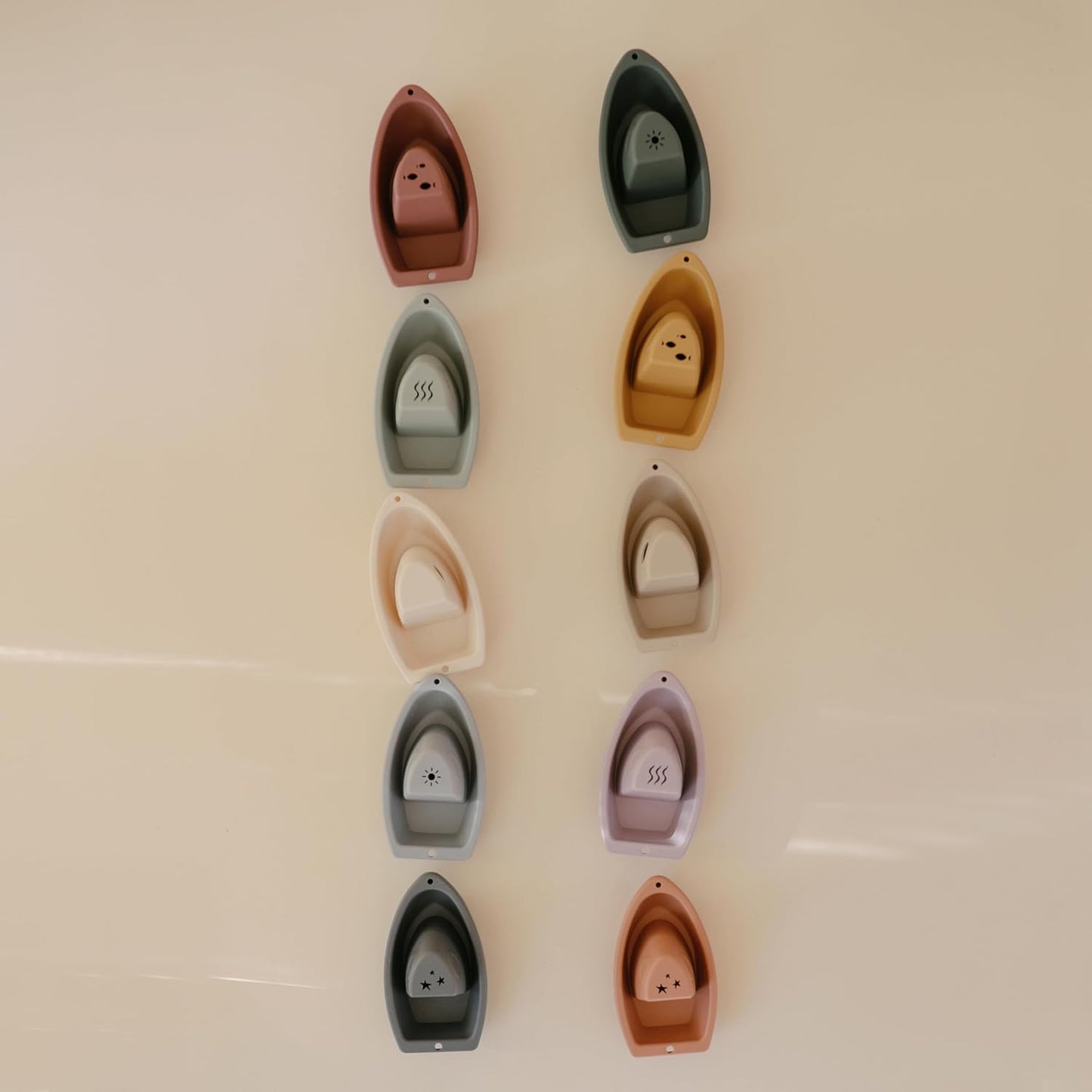 Mushie - Bath Boats | Rustic