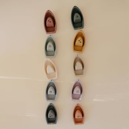 Mushie - Bath Boats | Rustic