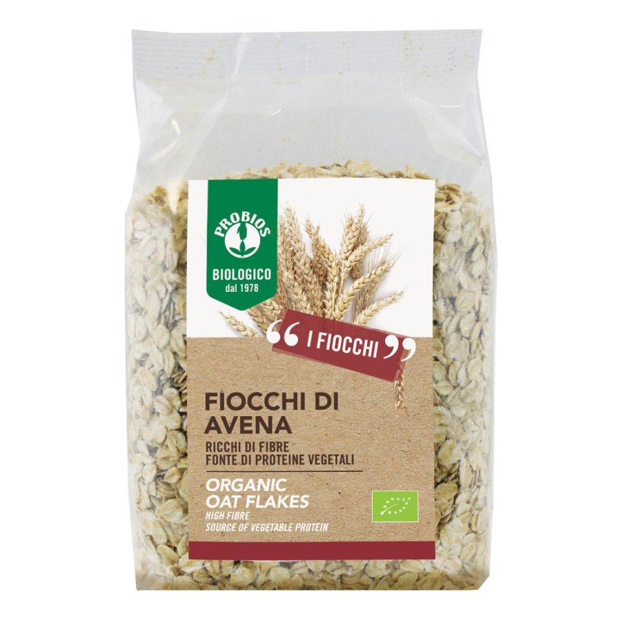 Probios Organic Oat Flakes 500g pack