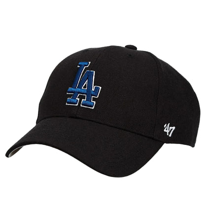 47 Brand Los Angeles Dodgers MVP Cap Black - front view