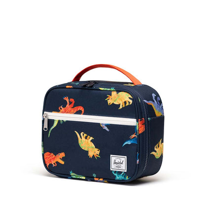 Herschel Pop Quiz Lunch Box Little Herschel Watercolour Dinos Darkest Navy 5L