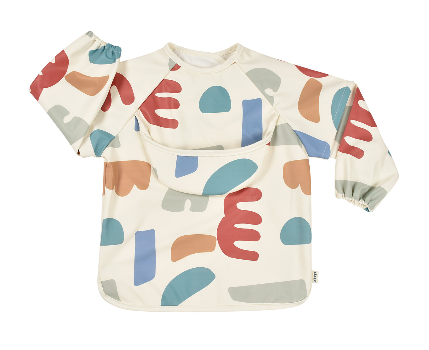 بيابا - مريلة 2 في 1 بأكمام قابلة للإزالة | مرحة