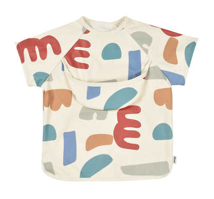 بيابا - مريلة 2 في 1 بأكمام قابلة للإزالة | مرحة