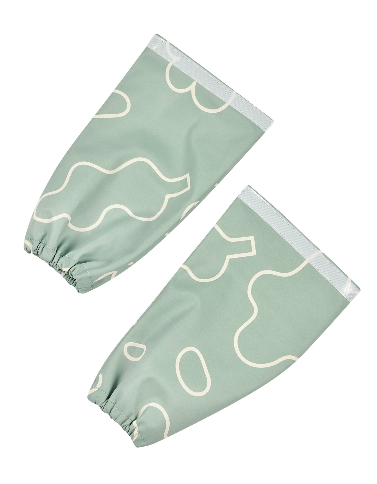 بيابا - مريلة 2 في 1 بأكمام قابلة للإزالة | أخضر زيتوني