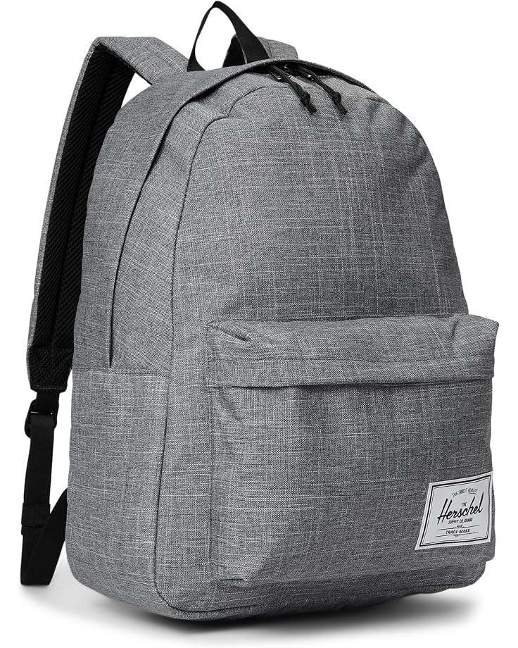 Herschel Classic XL Backpack Raven Crosshatch, angled view
