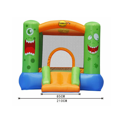 Happy Hop Monster Slide and Hoop Bouncer 9208 dimension diagram 2