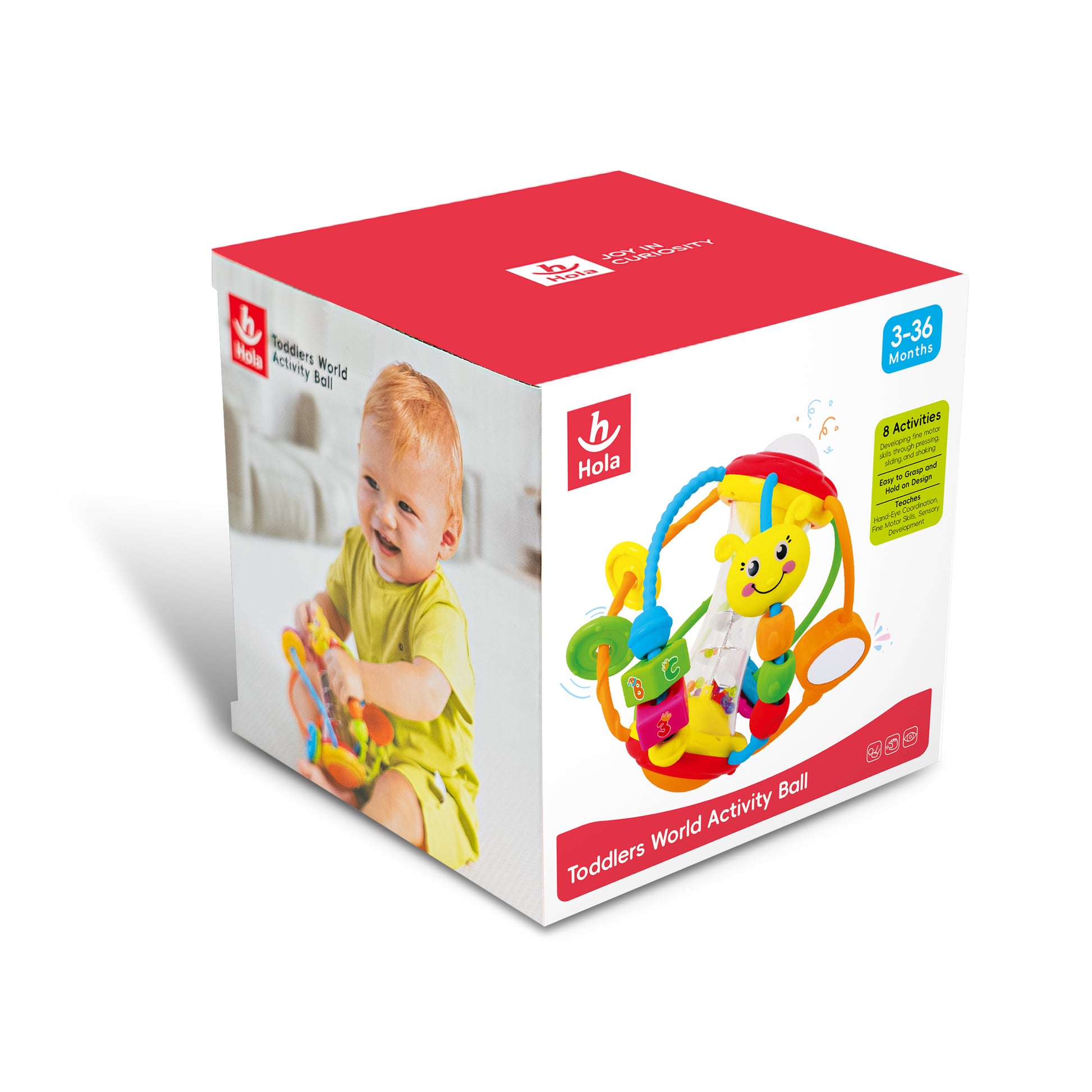 HOLA - Toddlers World Activity Ball HOLA - Toddlers World Activity Ball