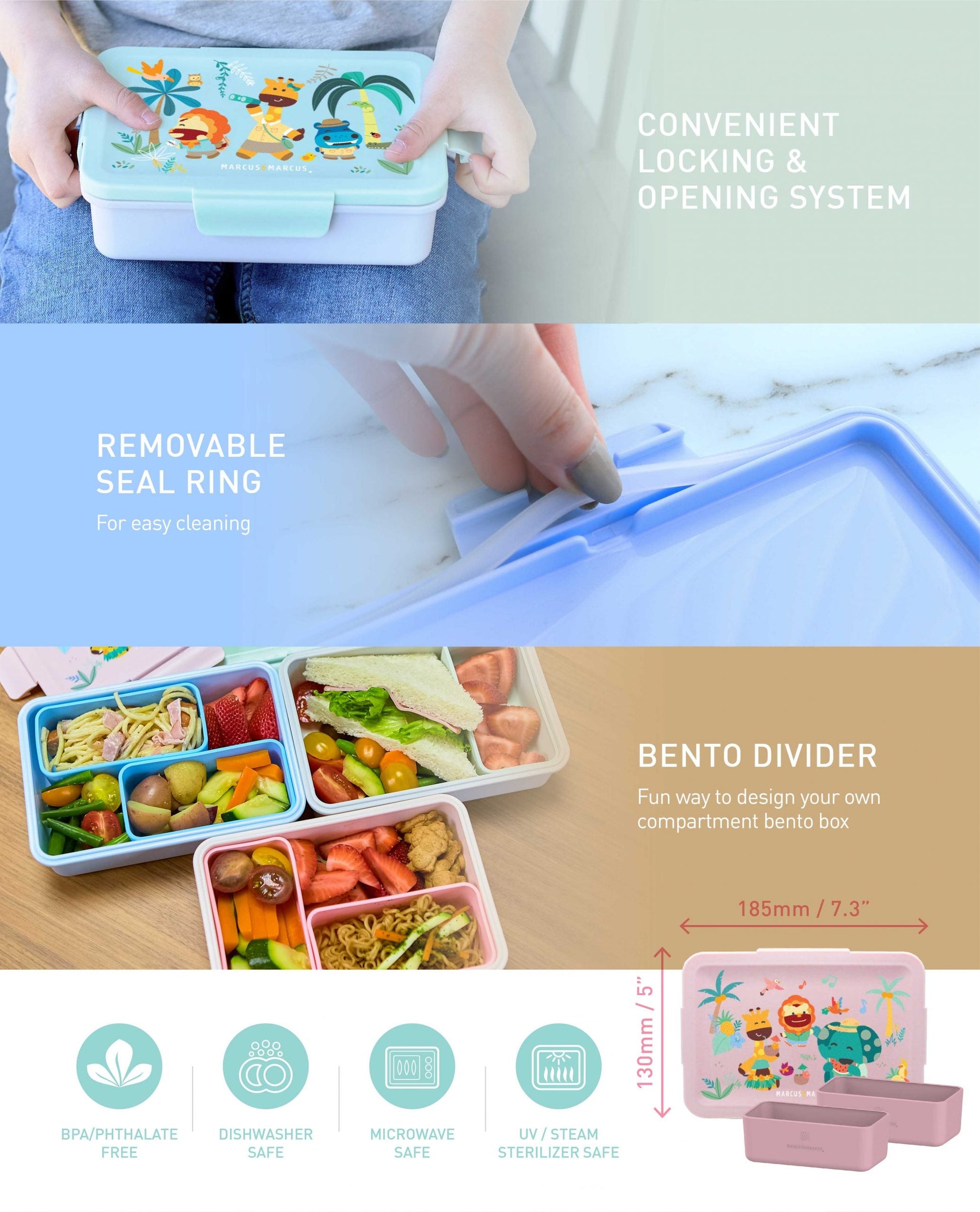 Marcus & Marcus - Bento Box | Sea Life Marcus & Marcus - Bento Box | Sea Life