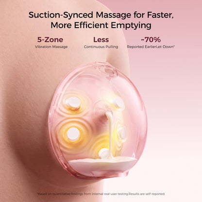 Momcozy W1 suction-synced massage