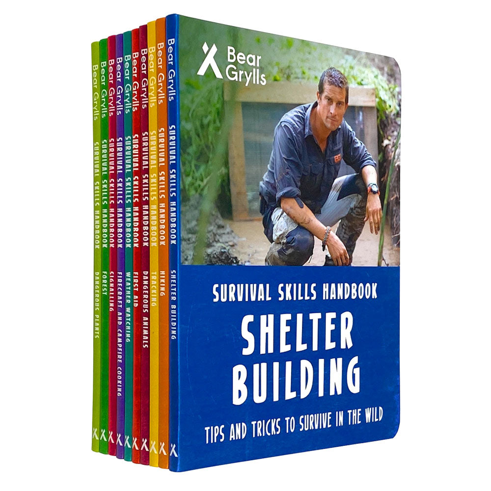 Bear Grylls - Survival Skills | 10 Books | 6Y+ Bear Grylls - Survival Skills | 10 Books | 6Y+