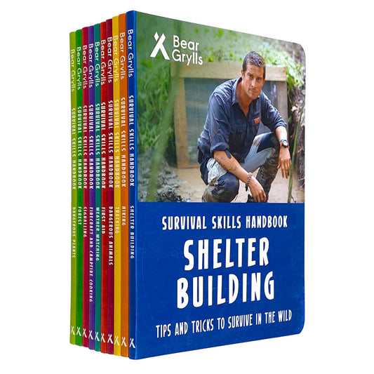 Bear Grylls - Survival Skills | 10 Books | 6Y+