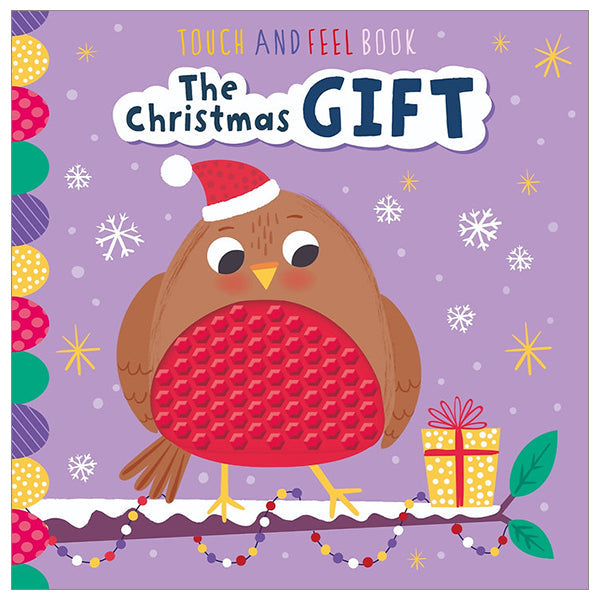 North Parade - Christmas Silicone Board Book: Gift | 0-12M
