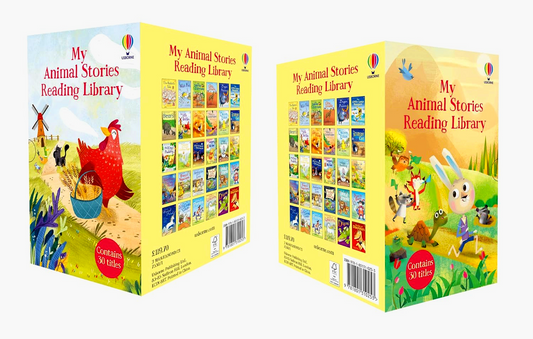 Usborne - مكتبة قصص حيواناتي للقراءة | 30 كتابًا | 3-6 سنوات Usborne - مكتبة قصص حيواناتي للقراءة | 30 كتابًا | 3-6 سنوات