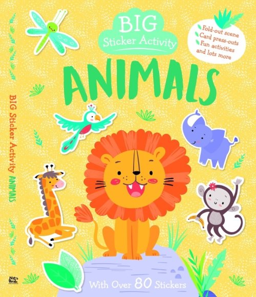 North Parade - Big Sticker Book: Wild Animals | 3-6Y