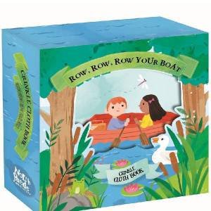North Parade - Cloth Book: Row, Row, Row Your Boat | 0-12M