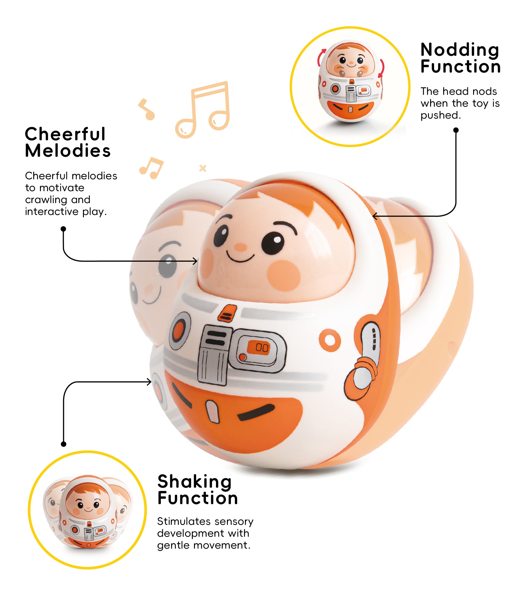 HOLA - Tumbler Doll HOLA - Tumbler Doll