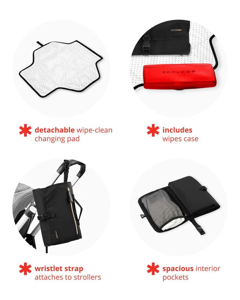 Skip Hop Envi Luxe Pronto® Signature Changing Station - Eco Black Skip Hop Envi Luxe Pronto® Signature Changing Station - Eco Black