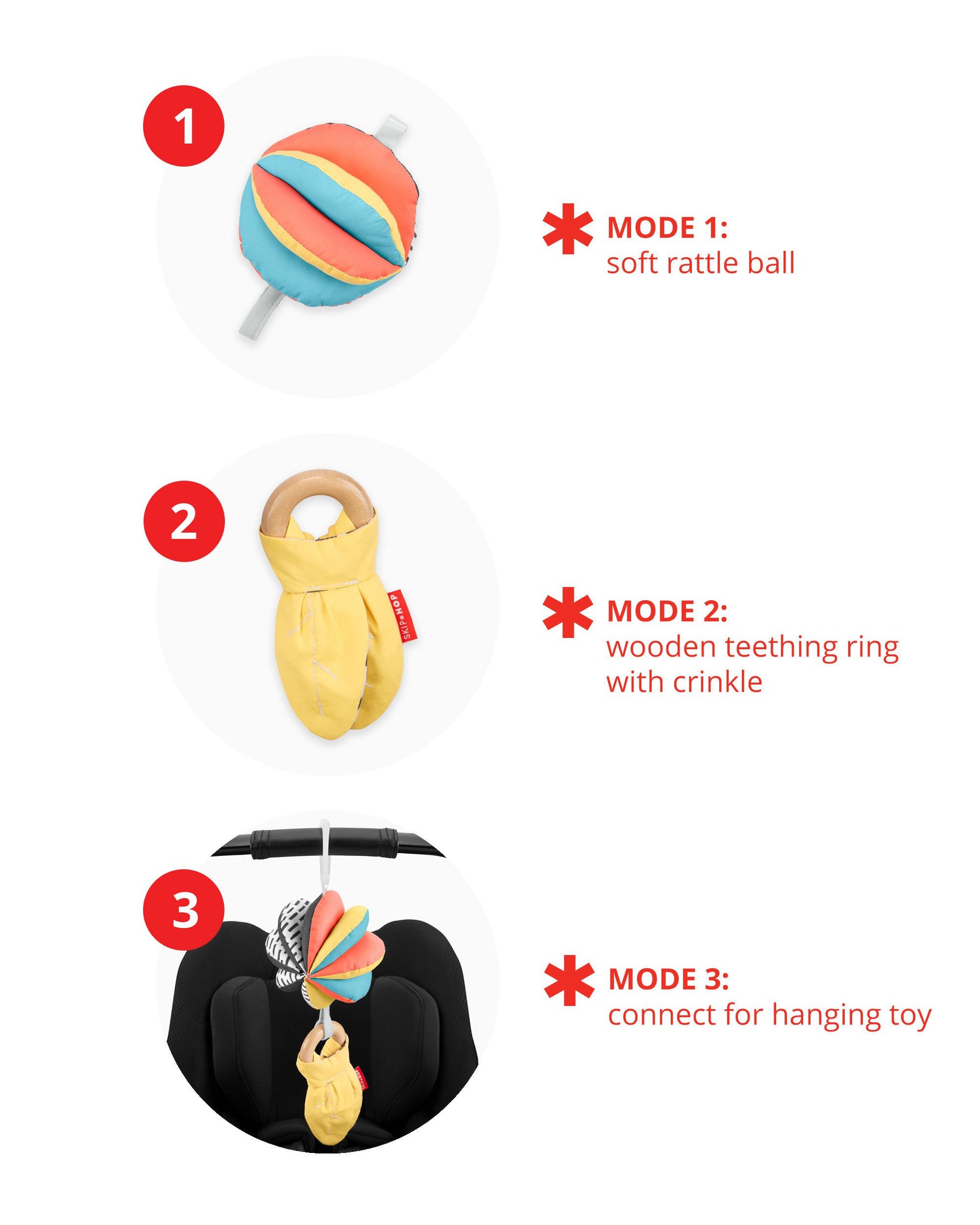 Skip Hop - DISCOVEROSITY 3in1 Stroller Toy Skip Hop - DISCOVEROSITY 3in1 Stroller Toy