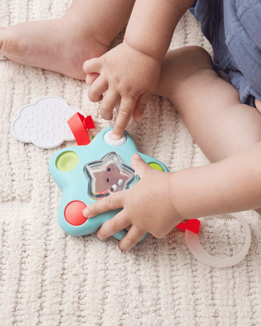 Skip Hop Baby Silver Lining Cloud Pop Star Baby Sensory Toy 9M+ — BambiniJO Jordan