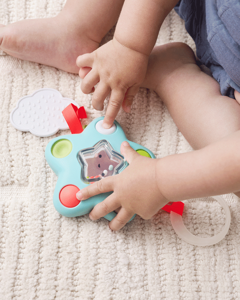 Skip Hop - Baby Silver Lining Cloud Pop Star Baby Sensory Toy