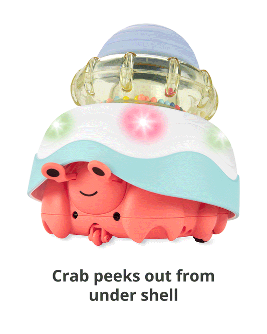 Skip Hop Baby Stack & Crawl 4-in-1 Crab Baby Crawl Toy 5M+ — BambiniJO Jordan