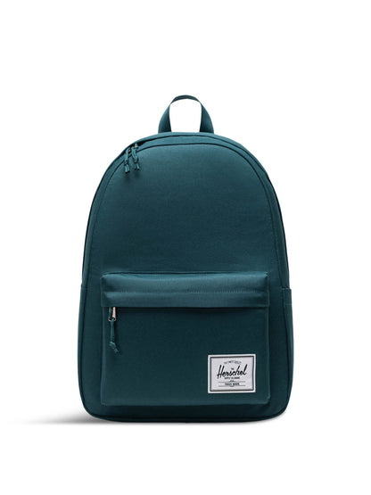 Herschel Classic XL Backpack in Dark Sea, front studio shot