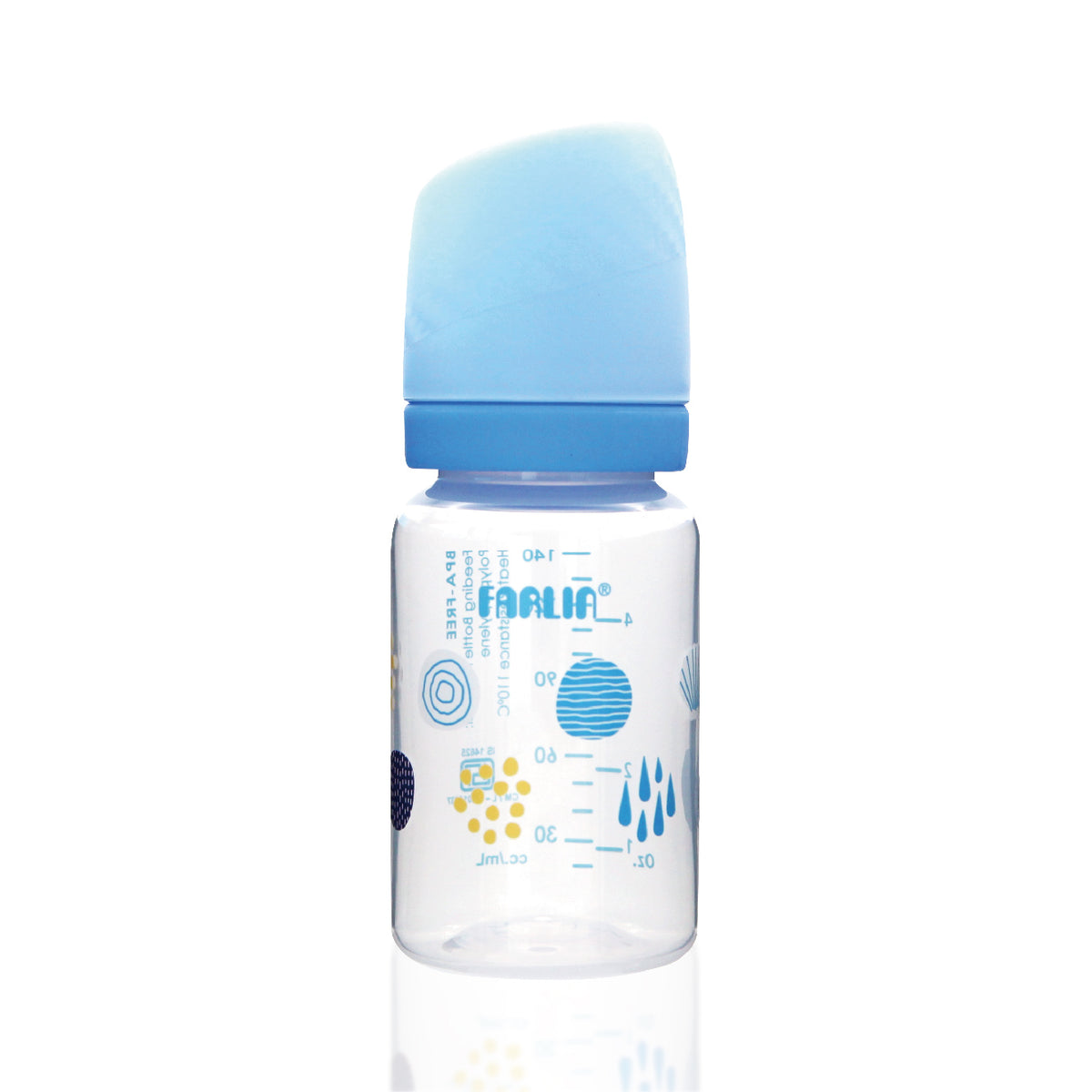 Farlin - PP Feeding Bottle Standard Neck | 140ml | Blue