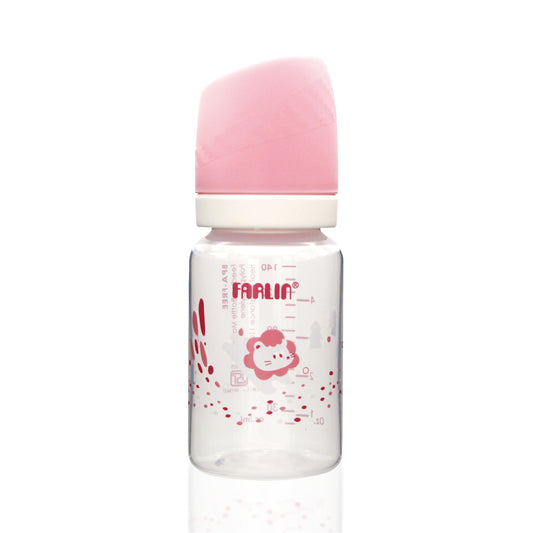 Farlin - PP Feeding Bottle Standard Neck | 140ml | Pink