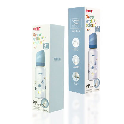 Farlin - PP Feeding Bottle Standard Neck | 240ml | Blue