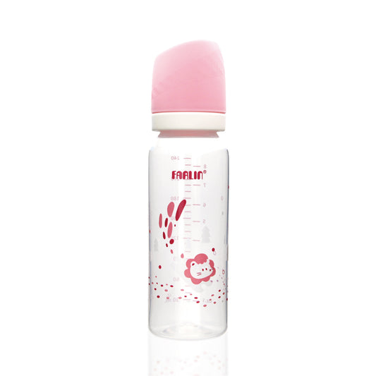 Farlin - PP Feeding Bottle Standard Neck | 240ml | Pink