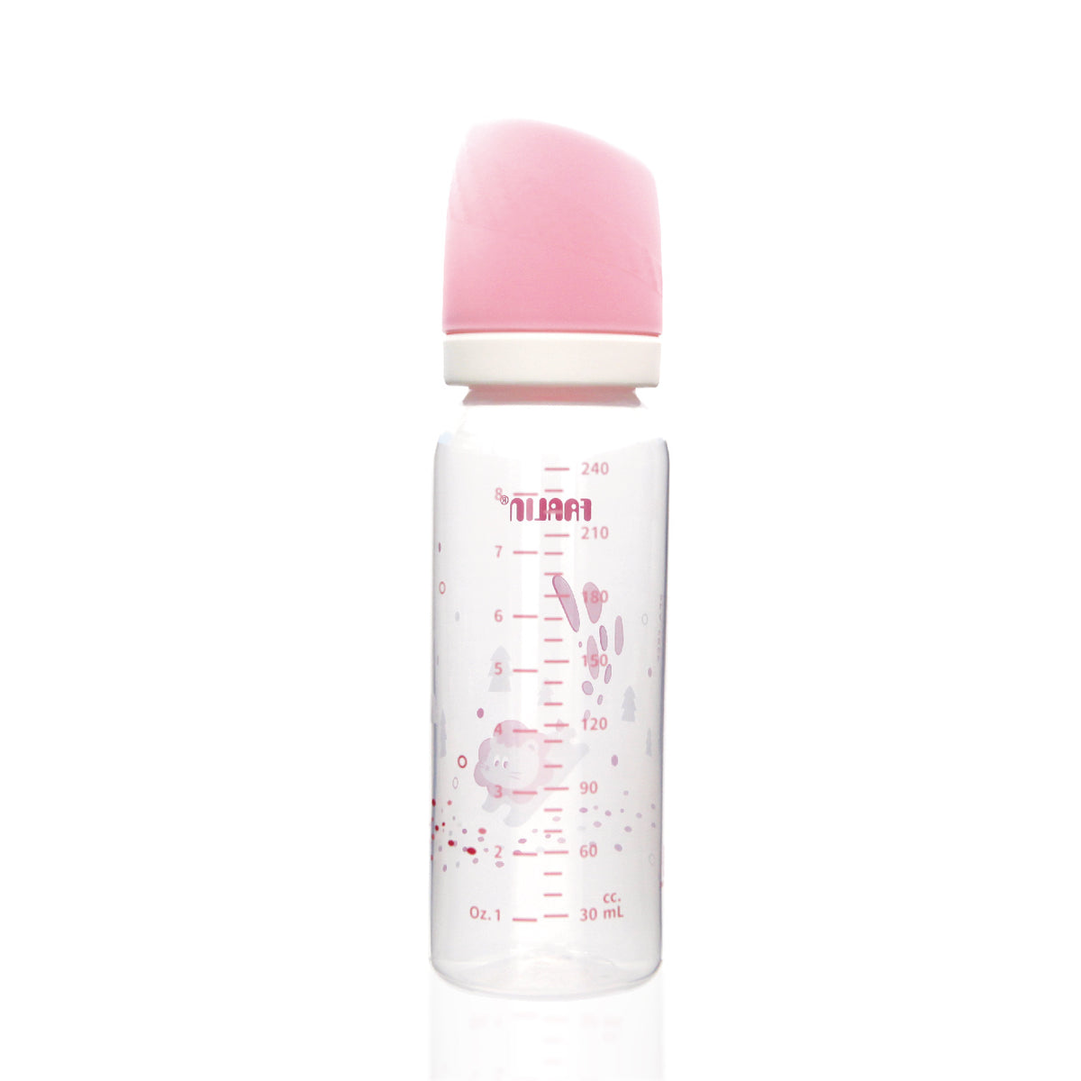 Farlin - PP Feeding Bottle Standard Neck | 240ml | Pink