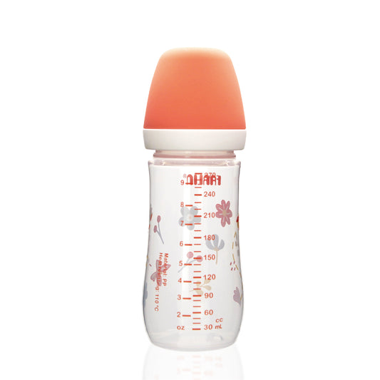 Farlin - PP Feeding Bottle Wide Neck | 270ml | Red