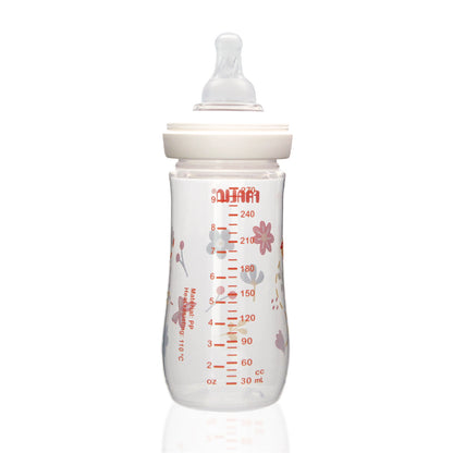 Farlin - PP Feeding Bottle Wide Neck | 270ml | Red